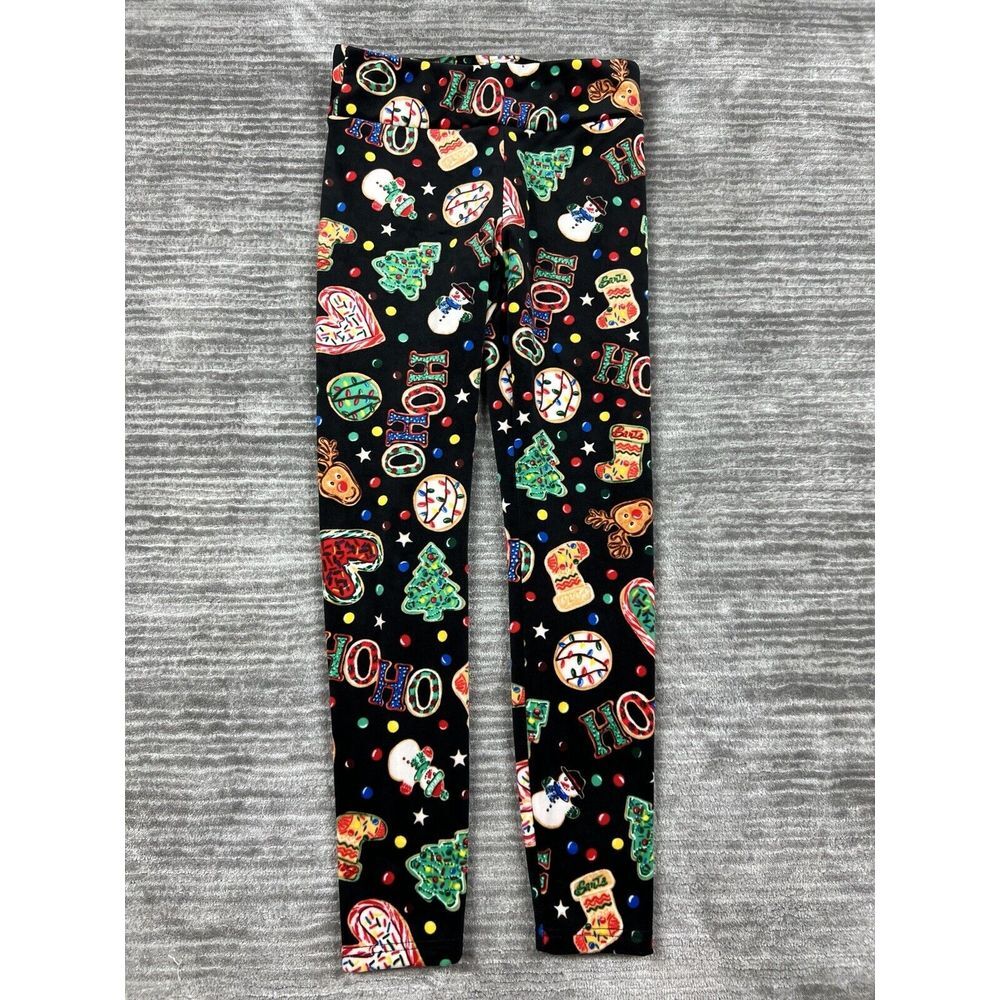 No Boundaries Pants Juniors Large 11-13 Holiday Christmas Cookies Soft